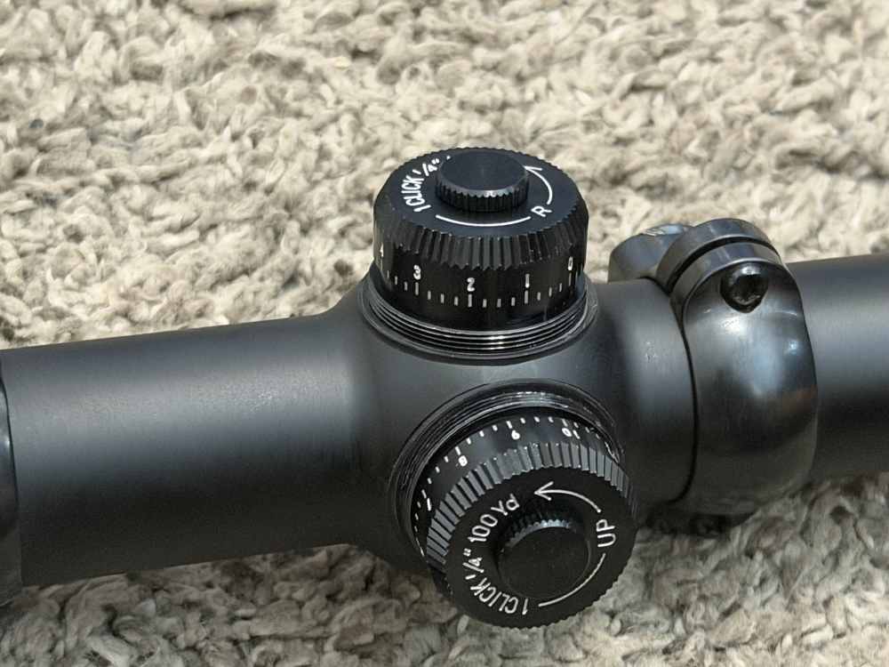 Weaver V 16 4x-16x42 mm scope matte 1” tube ballistic plex AO-img-10