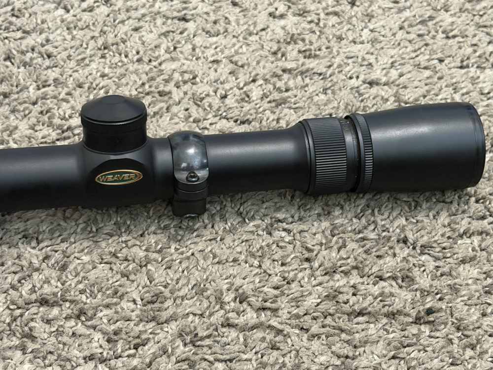 Weaver V 16 4x-16x42 mm scope matte 1” tube ballistic plex AO-img-1