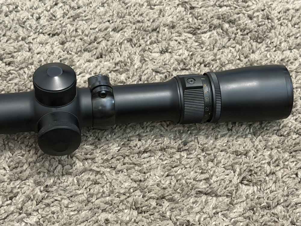 Weaver V 16 4x-16x42 mm scope matte 1” tube ballistic plex AO-img-5