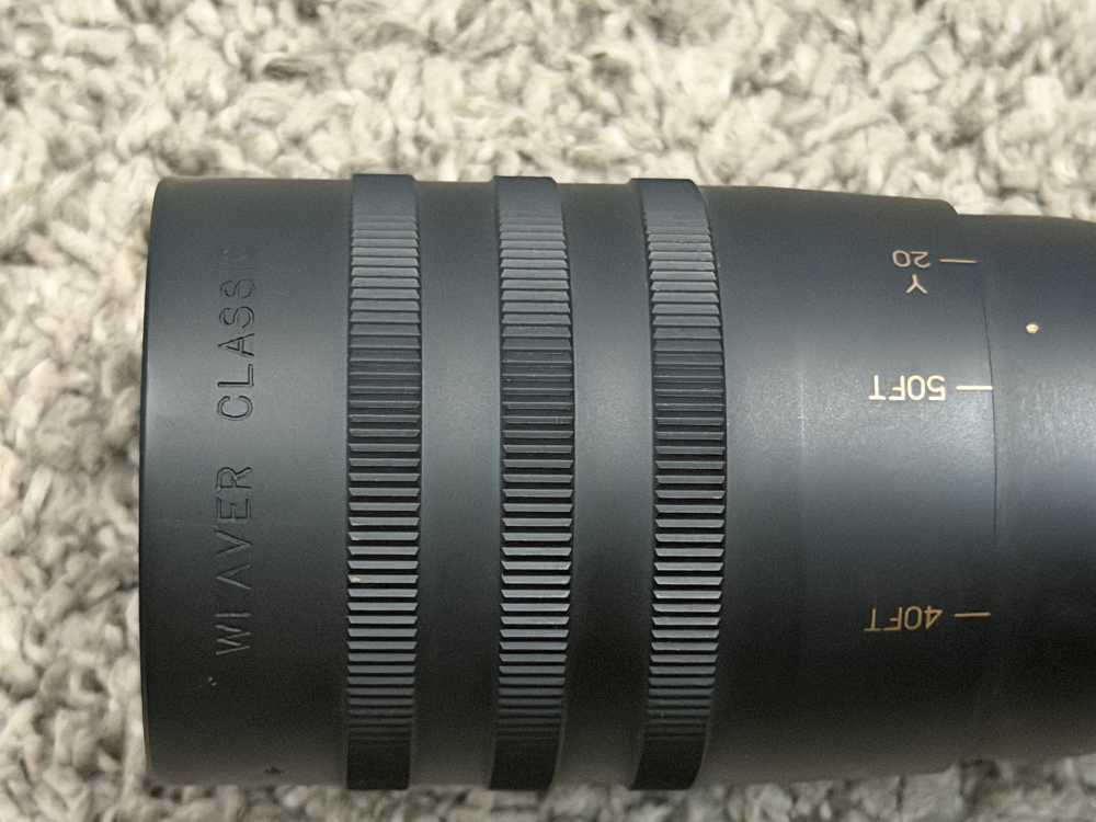 Weaver V 16 4x-16x42 mm scope matte 1” tube ballistic plex AO-img-9