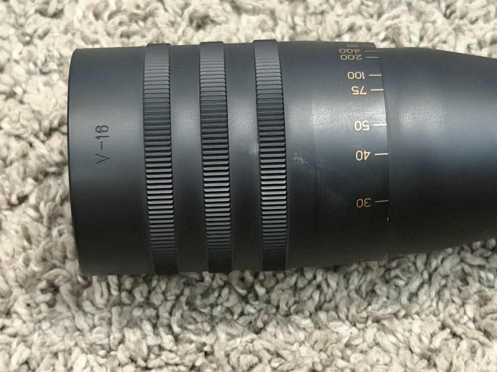 Weaver V 16 4x-16x42 mm scope matte 1” tube ballistic plex AO-img-7