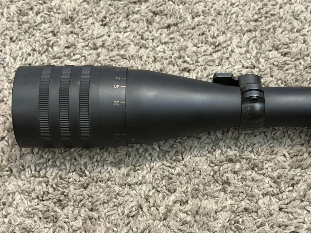 Weaver V 16 4x-16x42 mm scope matte 1” tube ballistic plex AO-img-6