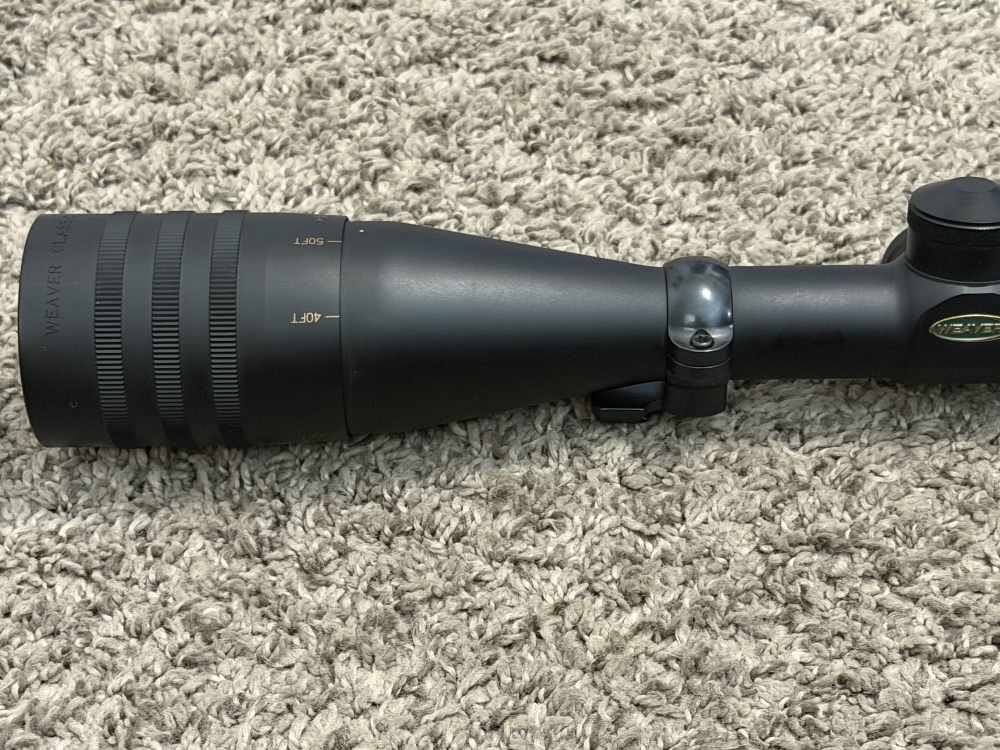 Weaver V 16 4x-16x42 mm scope matte 1” tube ballistic plex AO-img-2