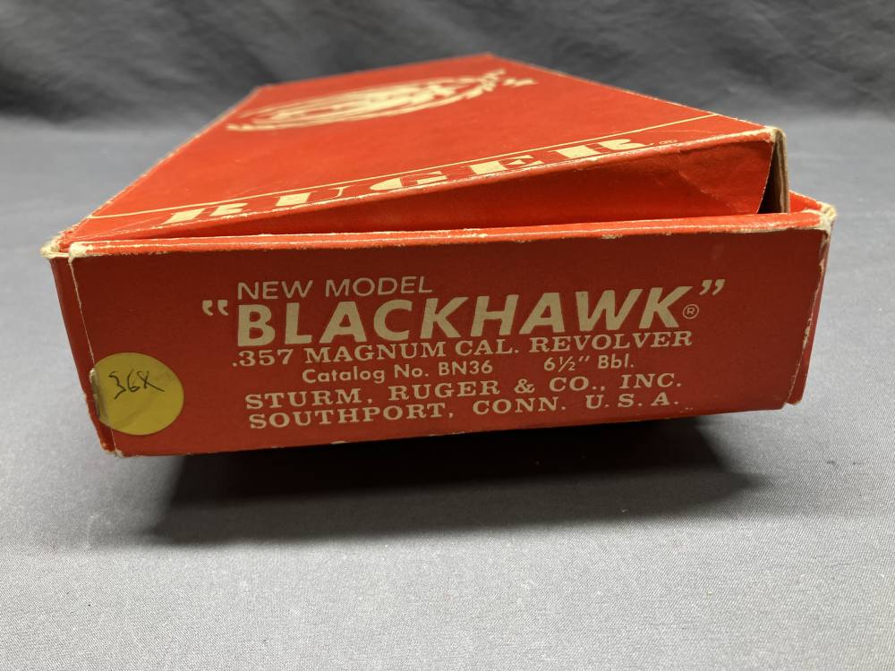 Ruger New Model Blackhawk - .357 Mag w/ Extra 9mm Cylinder - 6.5" Barrel-img-28