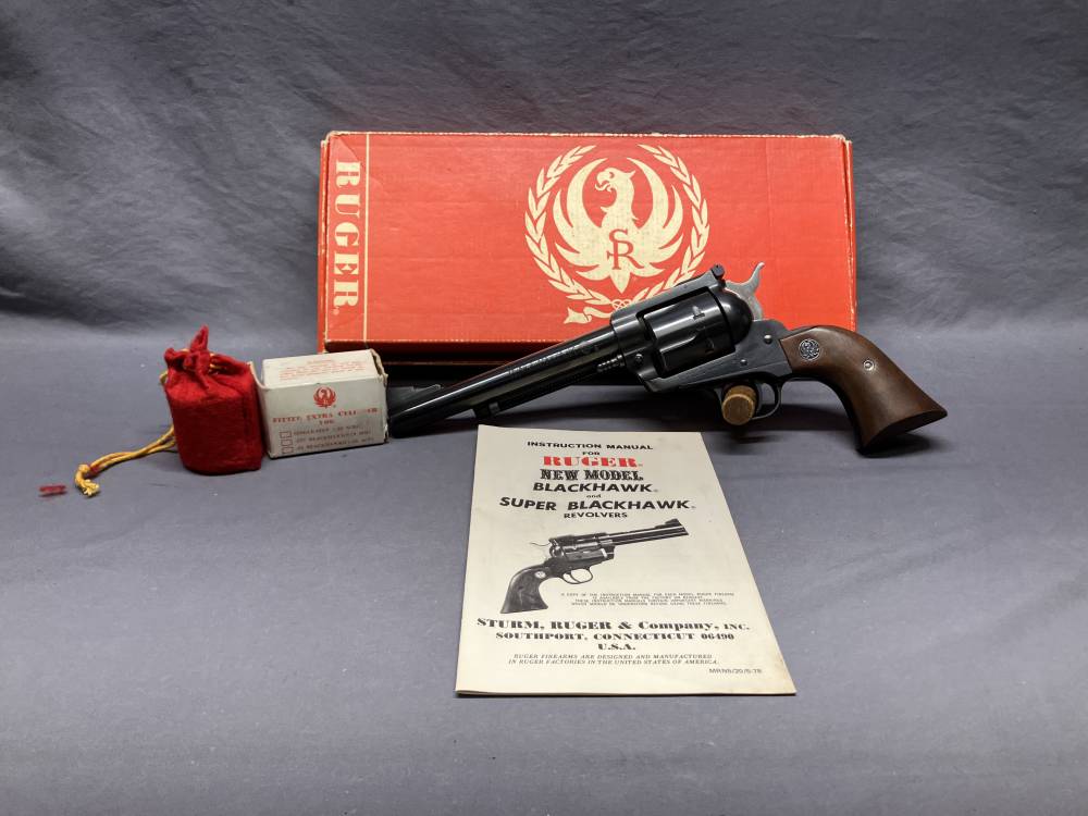 Ruger New Model Blackhawk - .357 Mag w/ Extra 9mm Cylinder - 6.5" Barrel-img-0