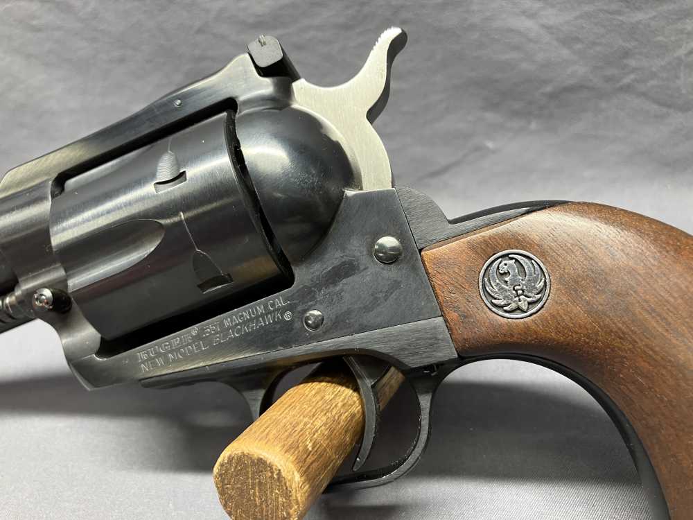 Ruger New Model Blackhawk - .357 Mag w/ Extra 9mm Cylinder - 6.5" Barrel-img-6