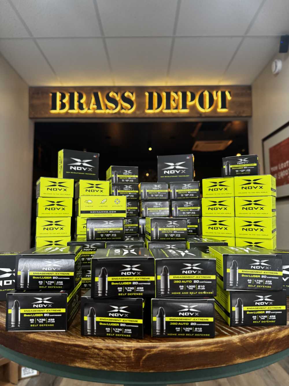 NovX Engagement Extreme Self-Defense 380 ACP Ammo 56 Grain Fluted Lead Free-img-0
