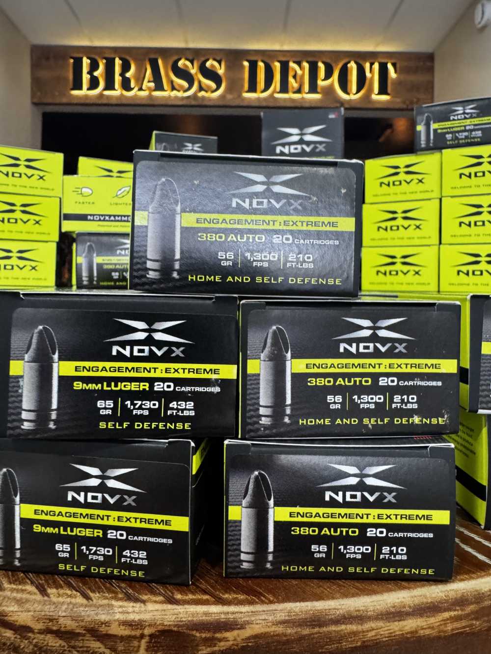 NovX Engagement Extreme Self-Defense 380 ACP Ammo 56 Grain Fluted Lead Free-img-4