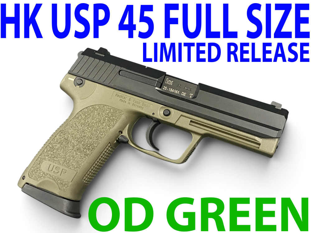 Heckler HK USP 45 OD GREEN Limited Release USP45 - RARE-img-0