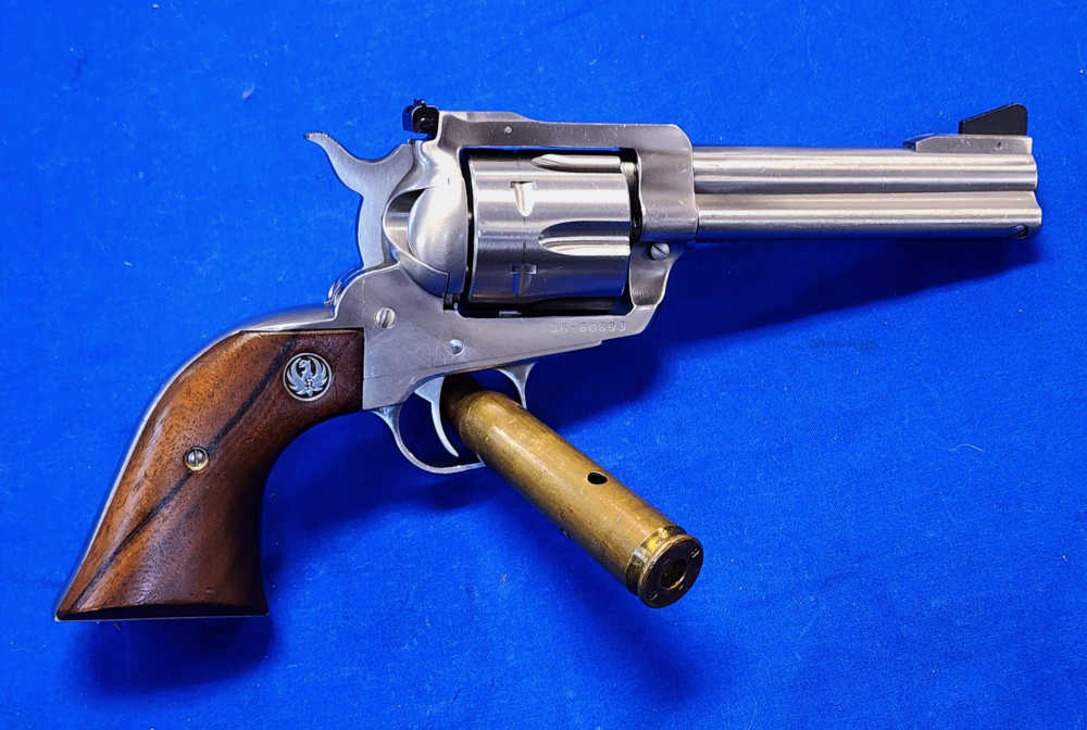 CLASSIC RUGER NEW MODEL BLACKHAWK .357 MAG 4.62" STAINLESS-img-0