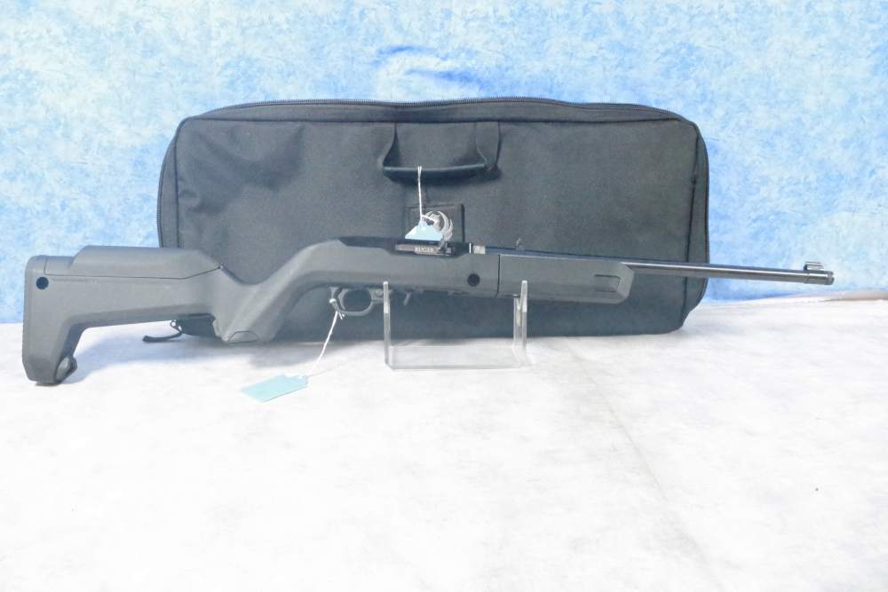 Ruger 10/22 takedown 22 lr semi auto 16" 10+1 black synthetic blued-img-0