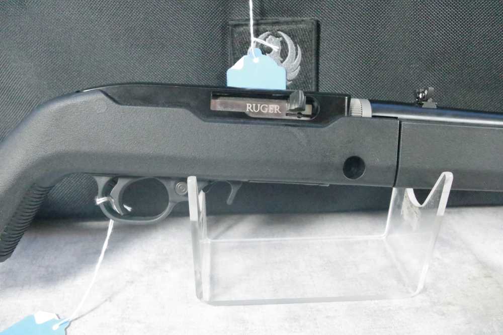 Ruger 10/22 takedown 22 lr semi auto 16" 10+1 black synthetic blued-img-2