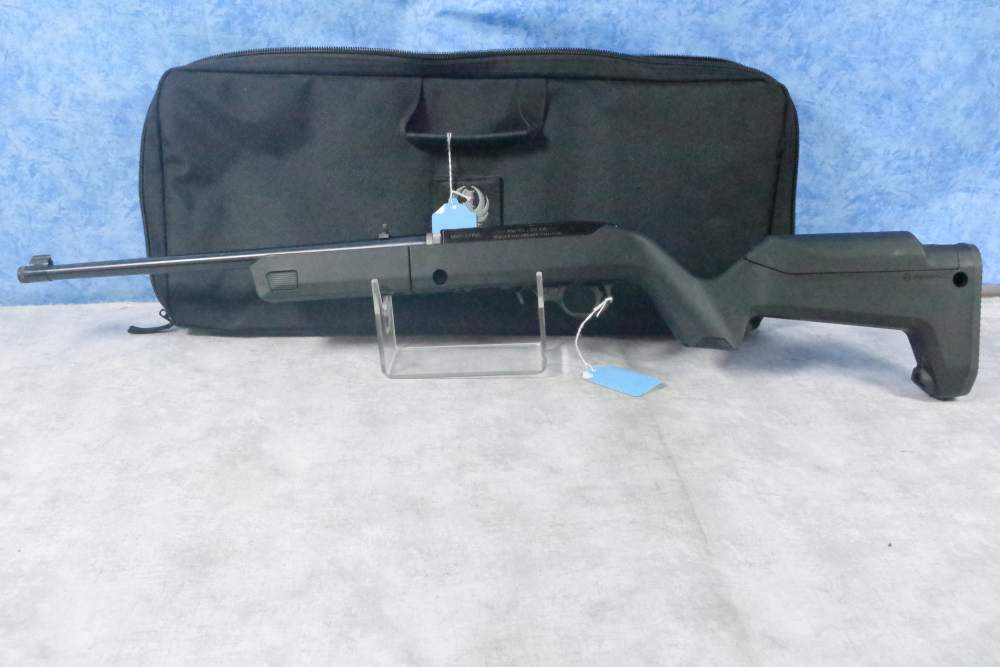 Ruger 10/22 takedown 22 lr semi auto 16" 10+1 black synthetic blued-img-4