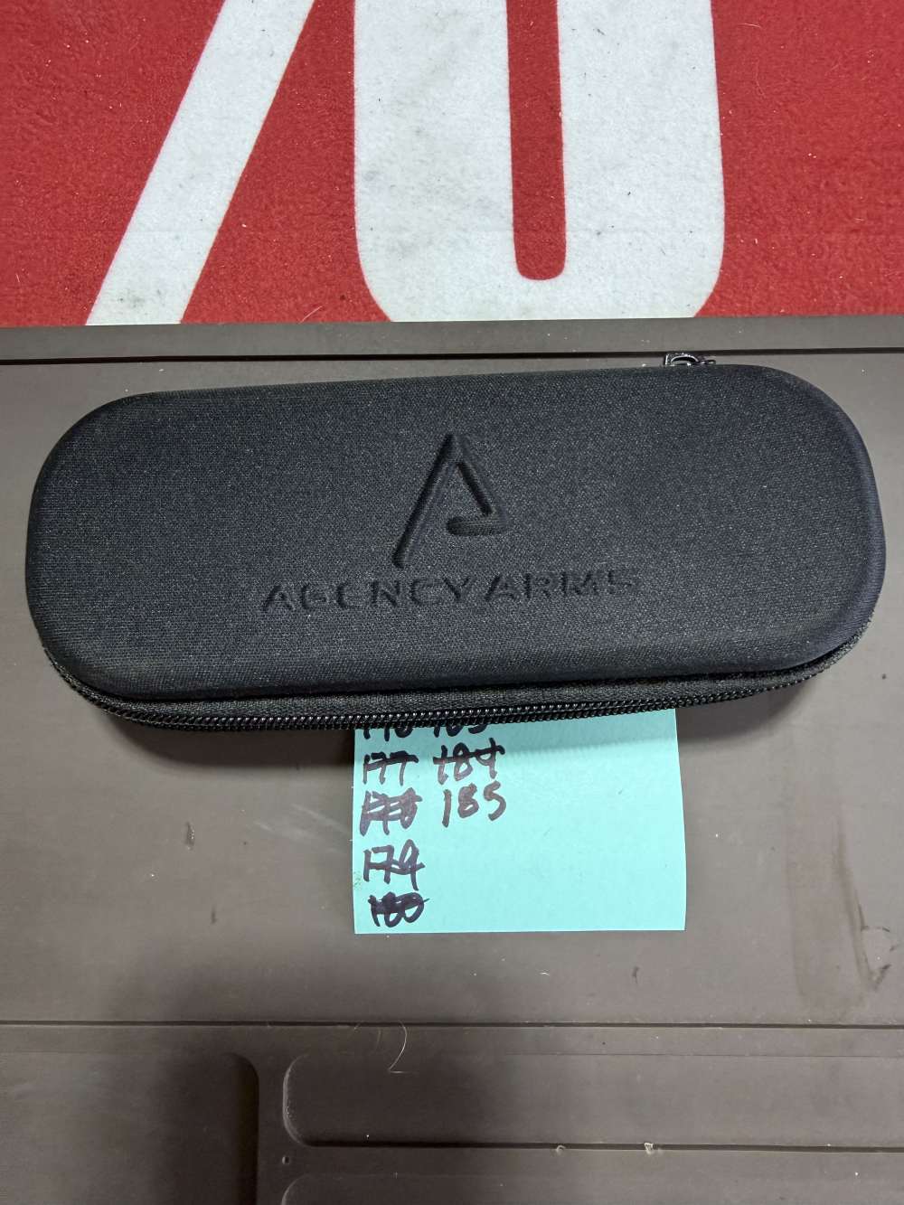 185. Agency Arms Glock 19 Gen 3/4 Gold TiN Threaded Barrel 1/2x28 – Unfired-img-1