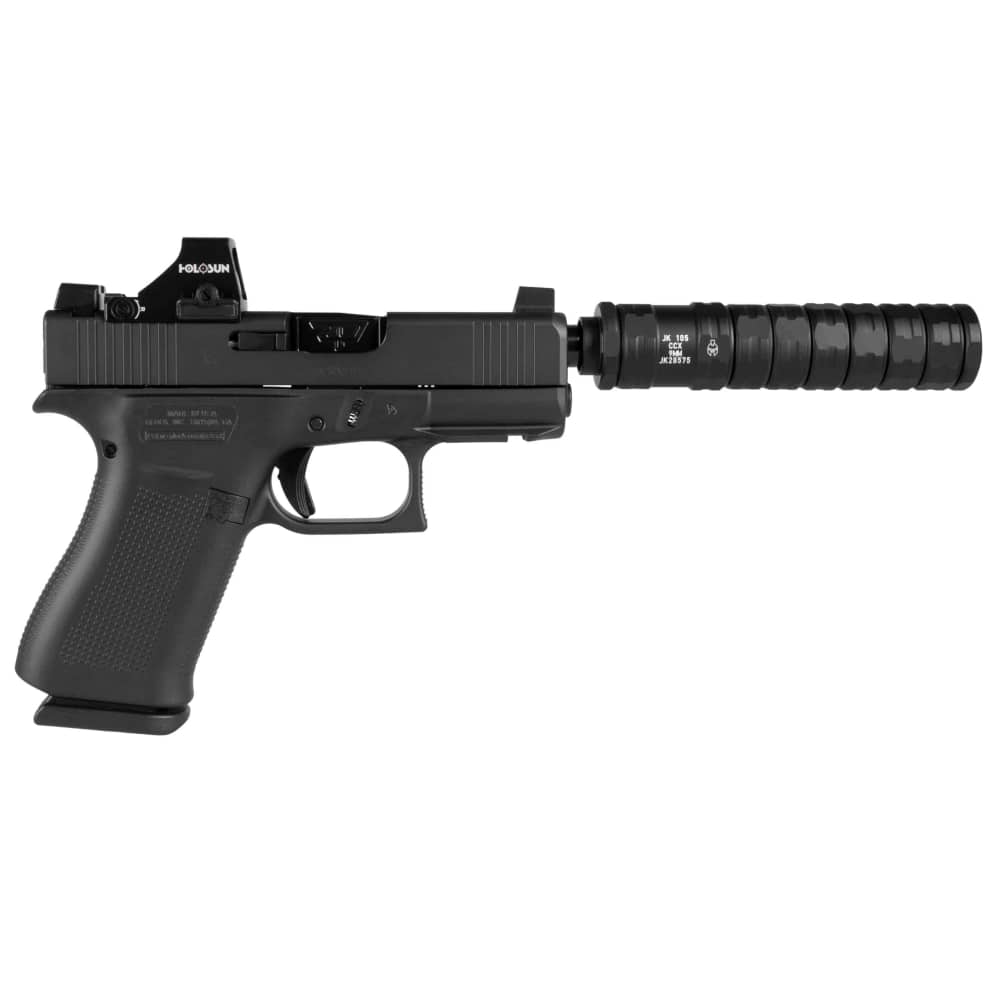 GLOCK 43X MOS 9MM w/ Slide Lock JK ARMAMENT SUPPRESSOR NFA-img-1