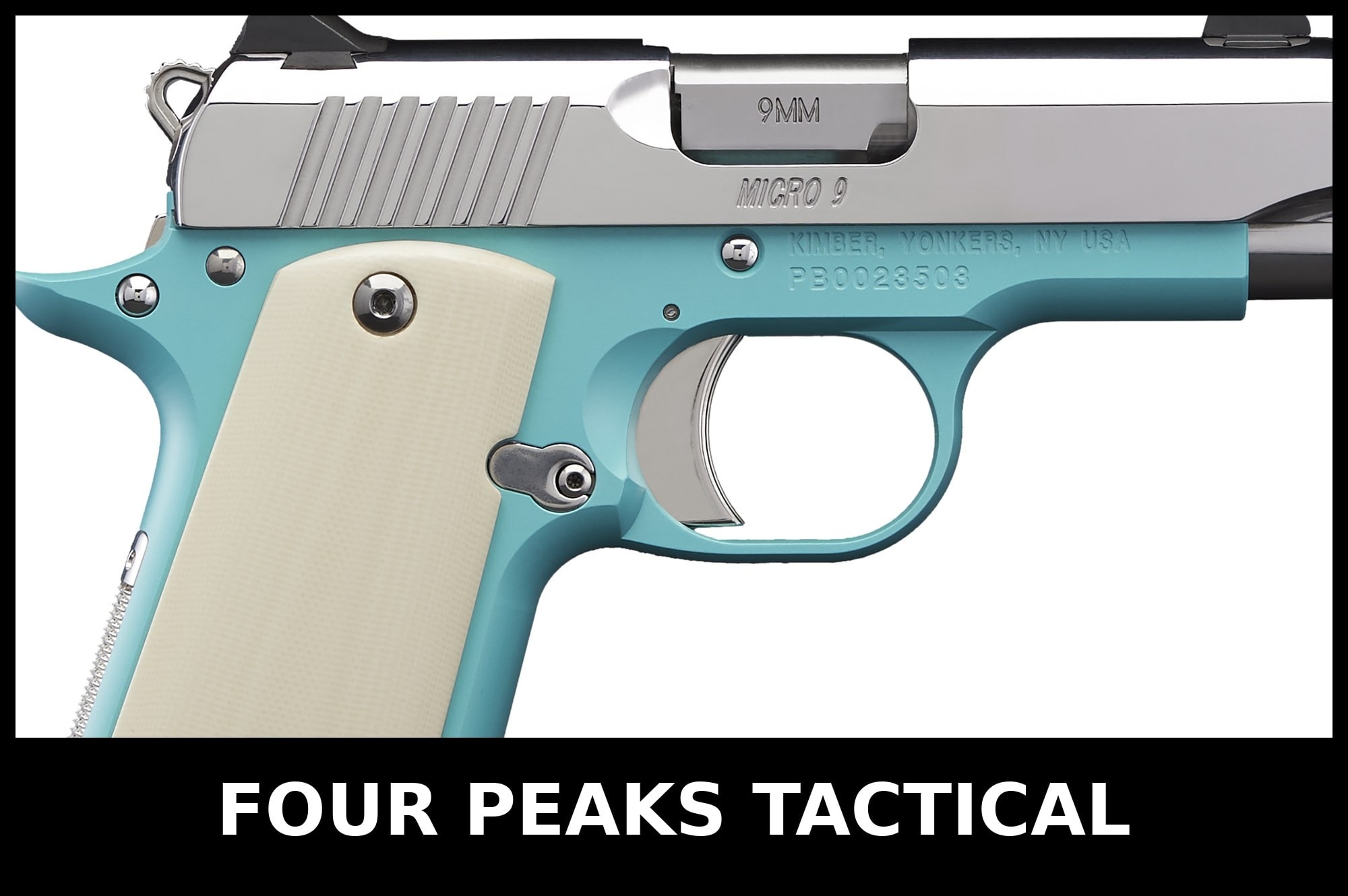 KIMBER MFG.,INC Micro 9 9mm Luger 3.15 Bel Air Blue-img-0