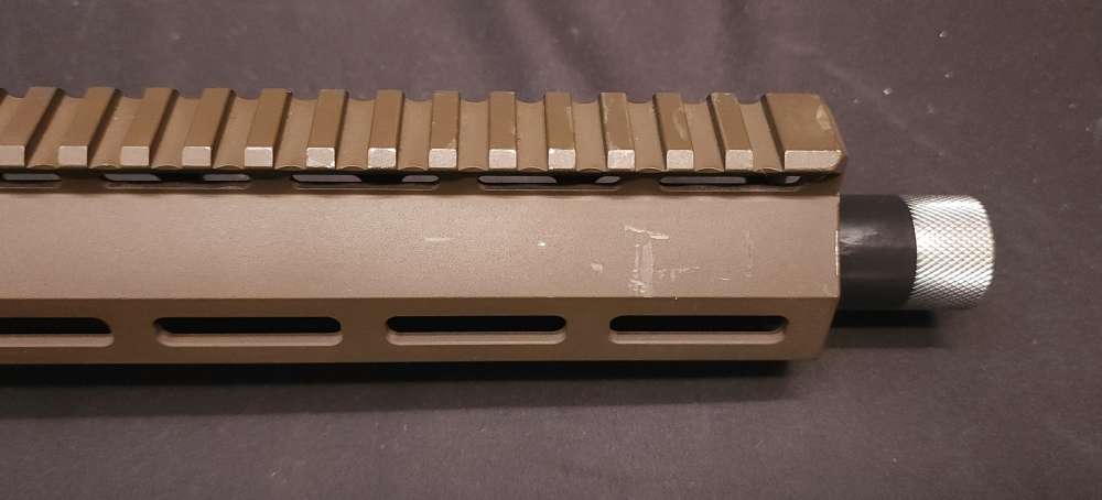Uintah Precision UP-10 7mm-08 21" W/ 8.6 BLK Upper FDE Sig Scope Layaway-img-33