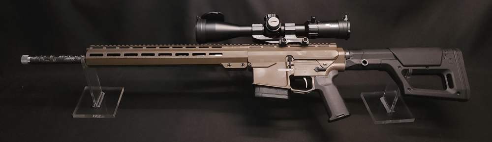 Uintah Precision UP-10 7mm-08 21" W/ 8.6 BLK Upper FDE Sig Scope Layaway-img-10