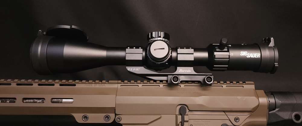 Uintah Precision UP-10 7mm-08 21" W/ 8.6 BLK Upper FDE Sig Scope Layaway-img-15