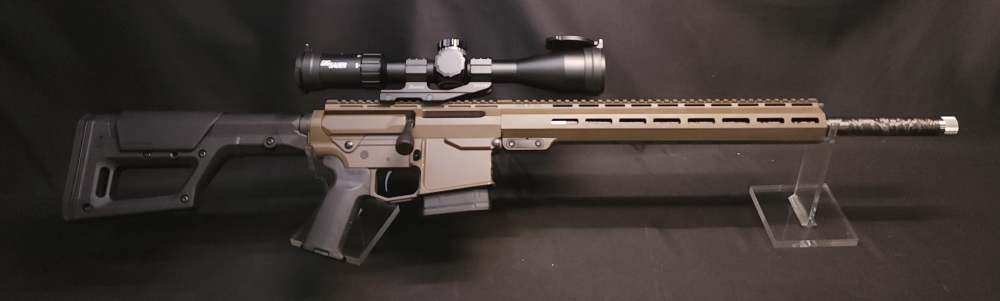 Uintah Precision UP-10 7mm-08 21" W/ 8.6 BLK Upper FDE Sig Scope Layaway-img-2