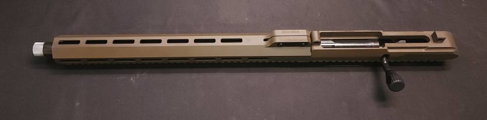Uintah Precision UP-10 7mm-08 21" W/ 8.6 BLK Upper FDE Sig Scope Layaway-img-44