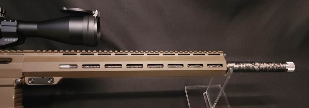 Uintah Precision UP-10 7mm-08 21" W/ 8.6 BLK Upper FDE Sig Scope Layaway-img-7