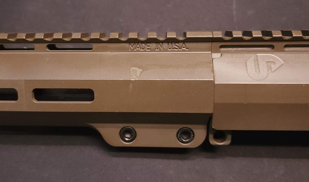 Uintah Precision UP-10 7mm-08 21" W/ 8.6 BLK Upper FDE Sig Scope Layaway-img-37