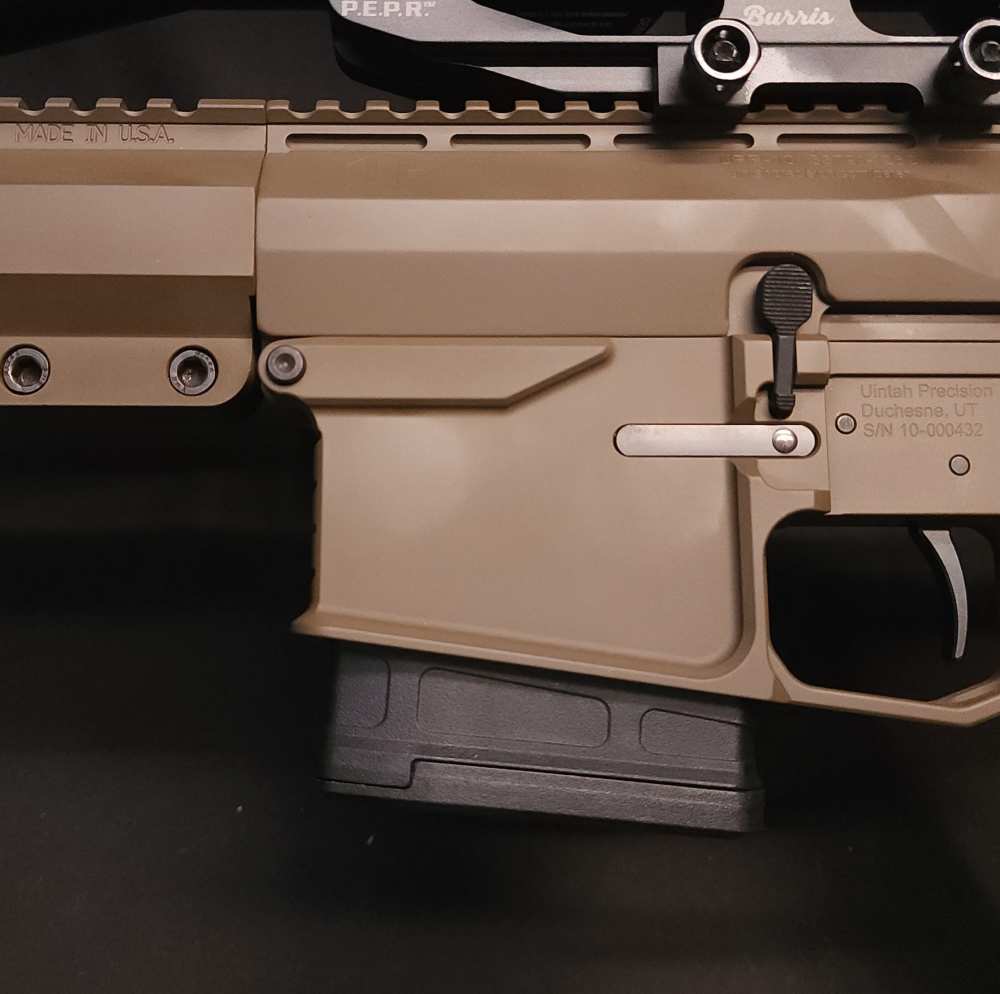 Uintah Precision UP-10 7mm-08 21" W/ 8.6 BLK Upper FDE Sig Scope Layaway-img-16