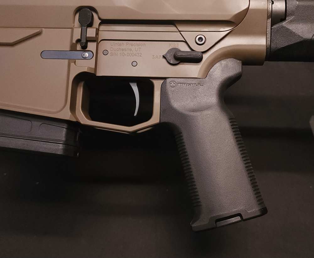 Uintah Precision UP-10 7mm-08 21" W/ 8.6 BLK Upper FDE Sig Scope Layaway-img-12