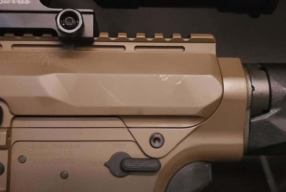 Uintah Precision UP-10 7mm-08 21" W/ 8.6 BLK Upper FDE Sig Scope Layaway-img-14