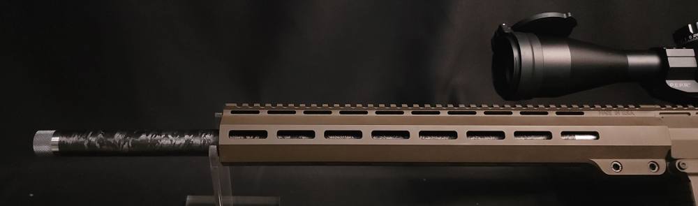 Uintah Precision UP-10 7mm-08 21" W/ 8.6 BLK Upper FDE Sig Scope Layaway-img-18