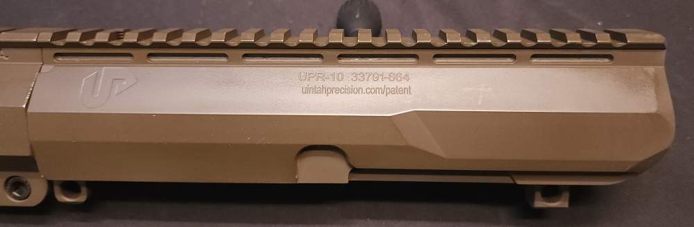 Uintah Precision UP-10 7mm-08 21" W/ 8.6 BLK Upper FDE Sig Scope Layaway-img-35