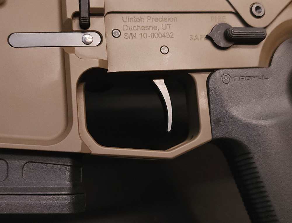 Uintah Precision UP-10 7mm-08 21" W/ 8.6 BLK Upper FDE Sig Scope Layaway-img-17