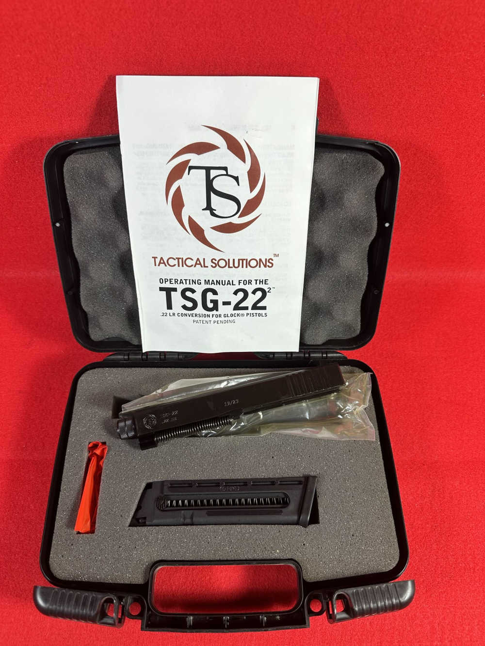 Tactical Solutions TSG-22 22LR Conversion Glock 19/23 Threaded Barrel NEW-img-0