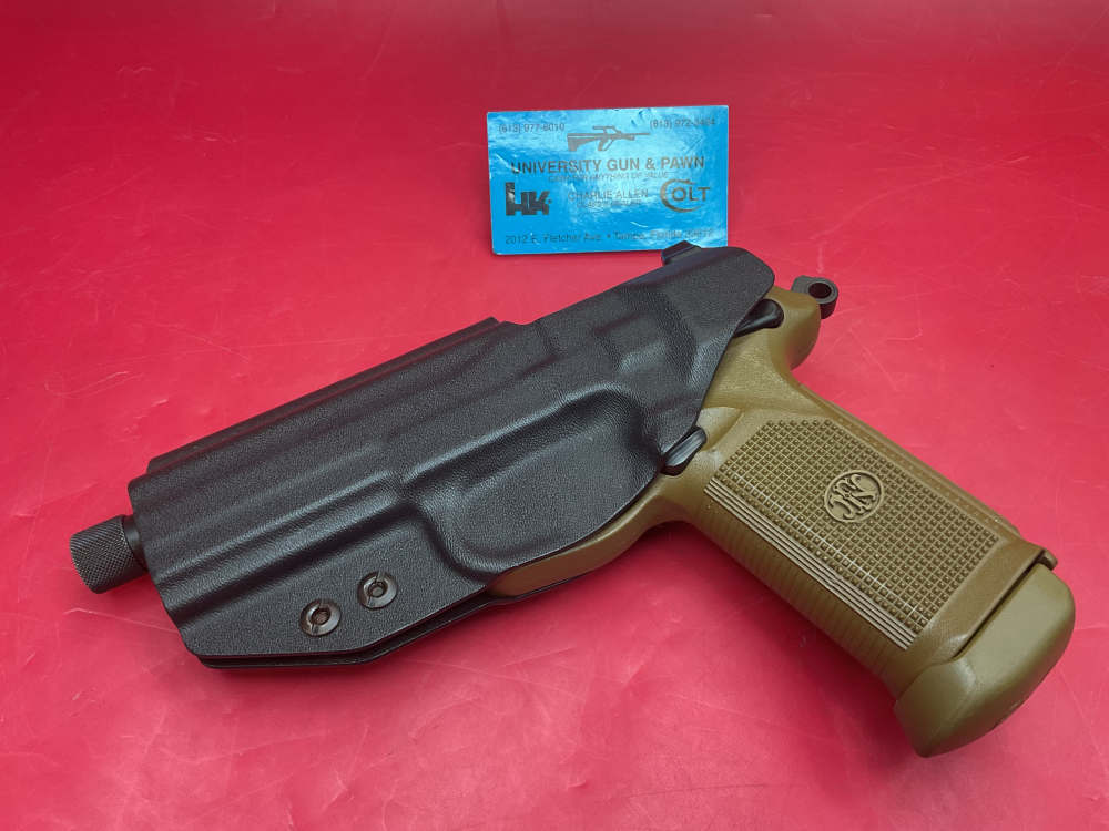 FNH FN FNX-45 Tactical .45ACP 5.5” Threaded Barrel - 2 Mags - IWB Holster-img-27