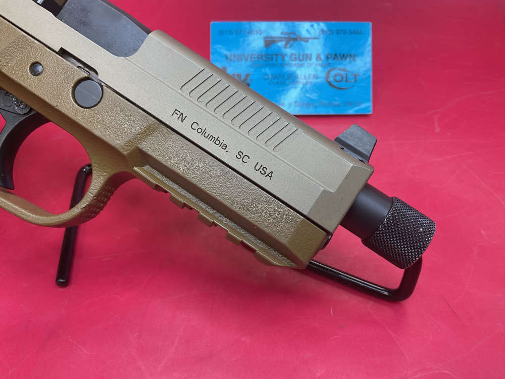 FNH FN FNX-45 Tactical .45ACP 5.5” Threaded Barrel - 2 Mags - IWB Holster-img-17