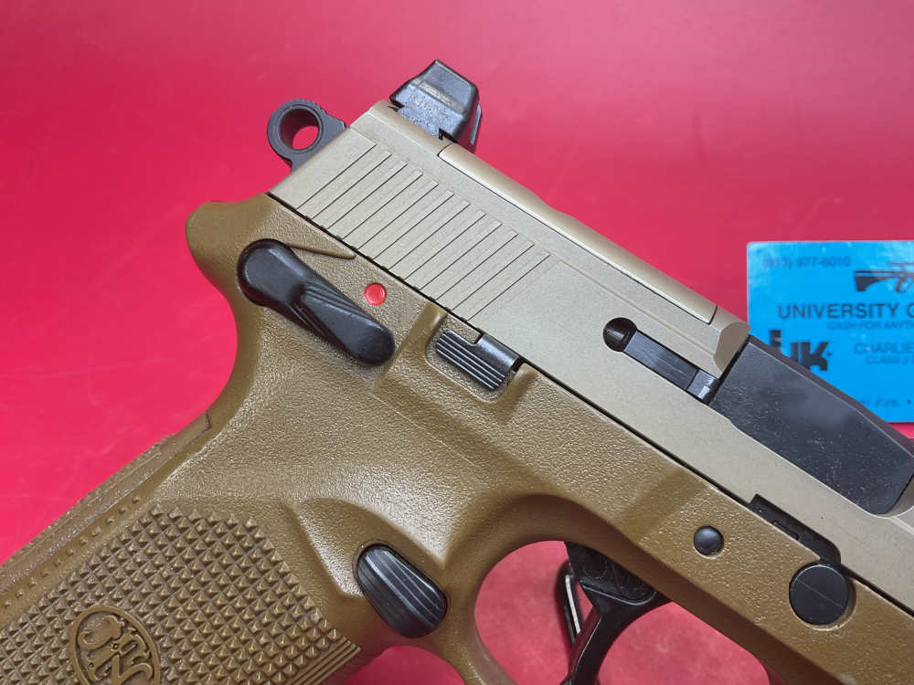 FNH FN FNX-45 Tactical .45ACP 5.5” Threaded Barrel - 2 Mags - IWB Holster-img-15