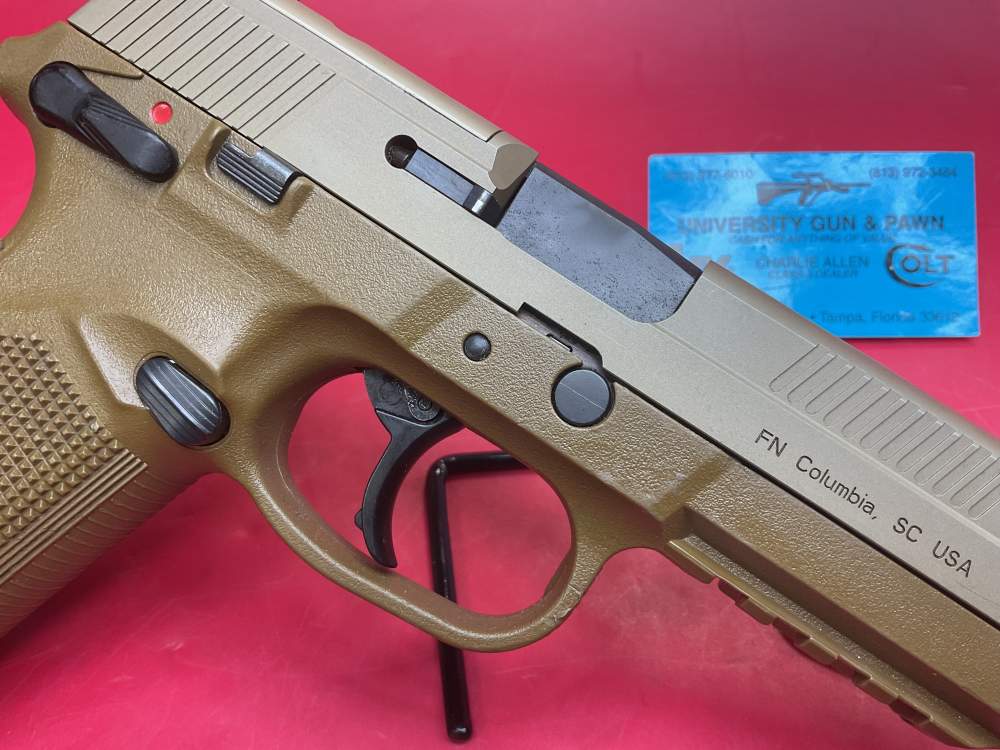 FNH FN FNX-45 Tactical .45ACP 5.5” Threaded Barrel - 2 Mags - IWB Holster-img-16