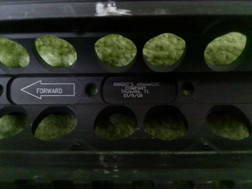 Knights Armament Co KAC M16 Quad Rail w/ Heat Shields Mfg. 2006 GWOT!-img-3