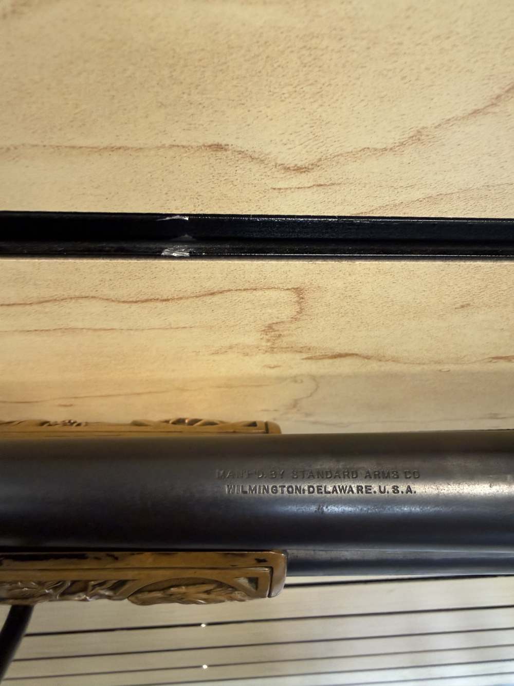 Standard Arms Model M pump action rifle .35 Remington -img-21