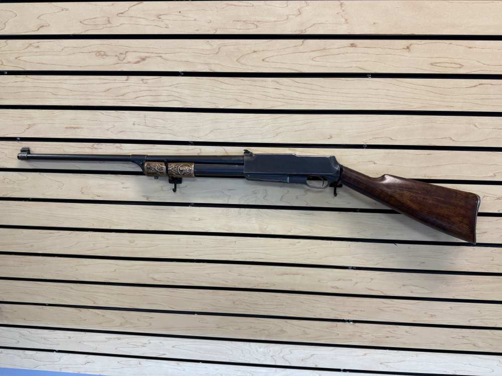 Standard Arms Model M pump action rifle .35 Remington -img-6