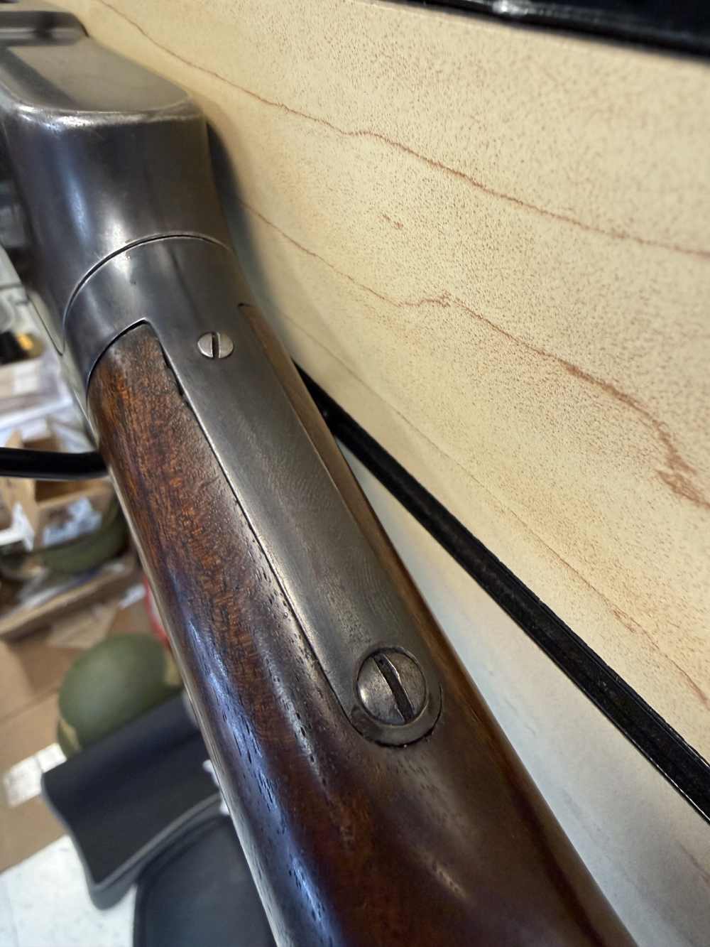 Standard Arms Model M pump action rifle .35 Remington -img-17