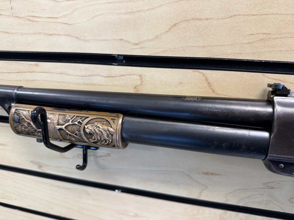 Standard Arms Model M pump action rifle .35 Remington -img-11