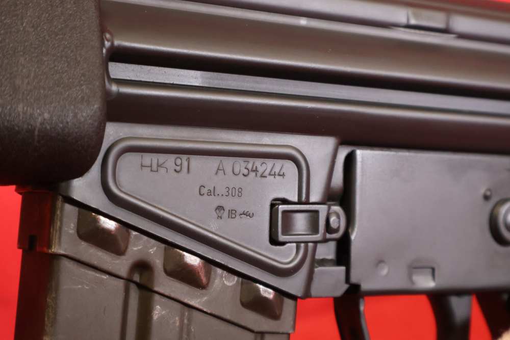 HK HK91 308 18" *1981 PRE-BAN* w/ Test Target & Collapsible Stock Included-img-23