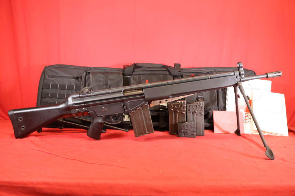HK HK91 308 18" *1981 PRE-BAN* w/ Test Target & Collapsible Stock Included-img-1