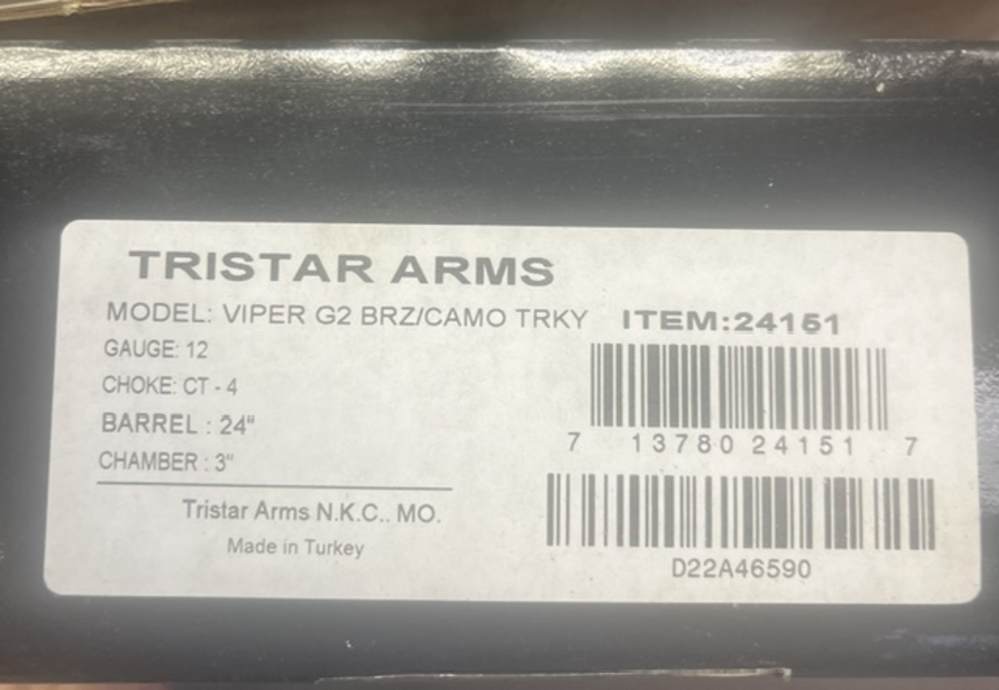 TRISTAR VIPER G2 12 GUAGE SHOTGUN NR-img-19