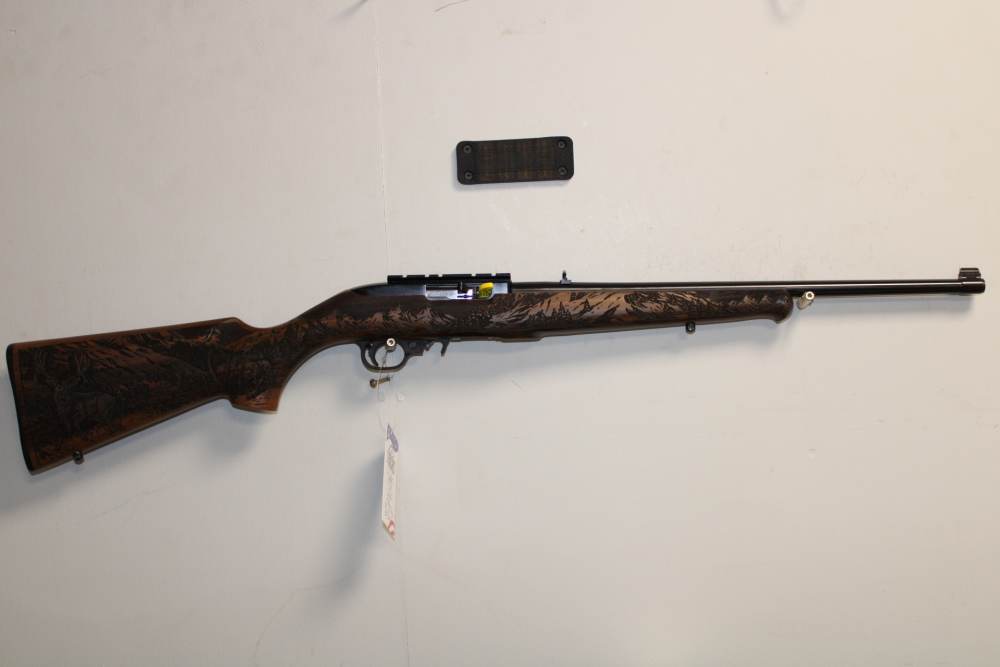 Ruger 10/22 .22LR Engraved Mule Deer NIB #1547-5-img-0