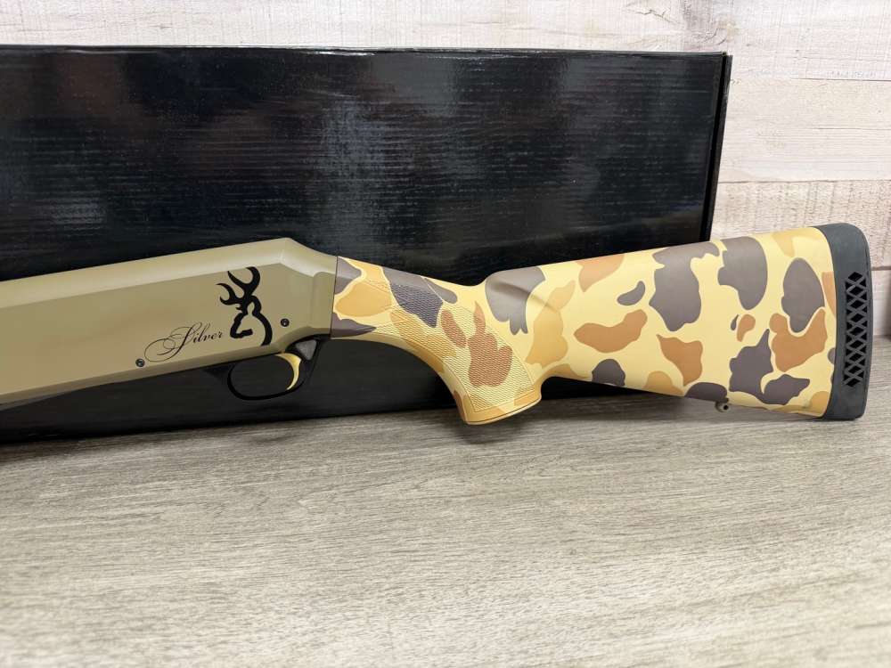 BROWNING SILVER FIELD VINTAGE TAN CAMO 12 GAUGE 26" BARREL 011430205 NEW-img-7