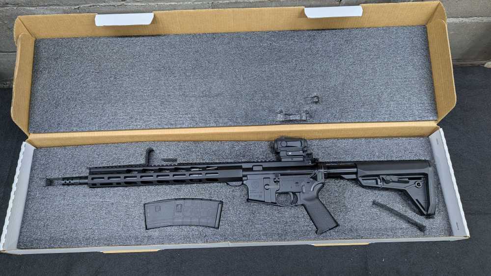 Ruger AR-556 350 Legend 18 inch with Vortex SPARC AR Red Dot-img-0