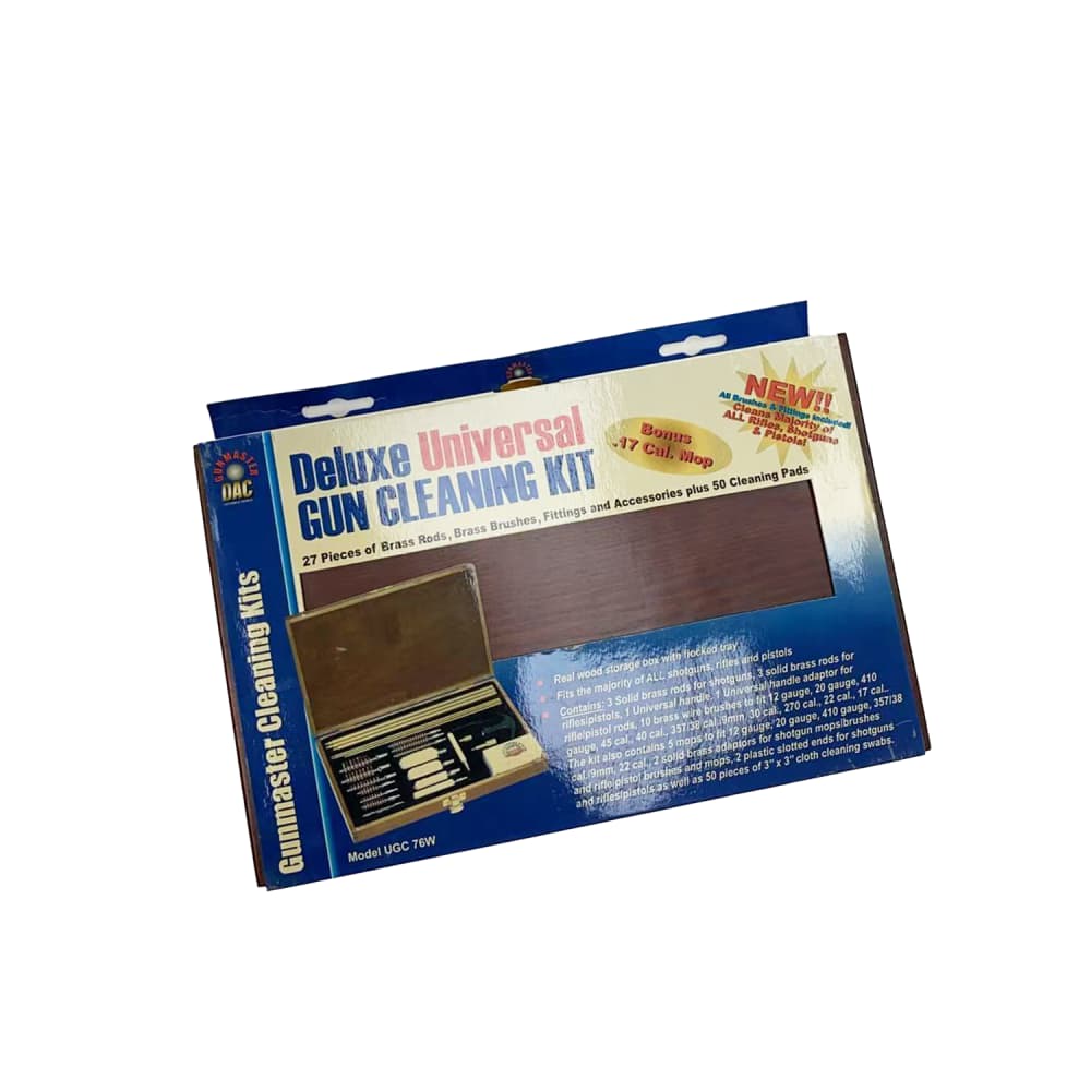 GUN CLEANING KIT, DELUXE UNIVERSAL,-img-0